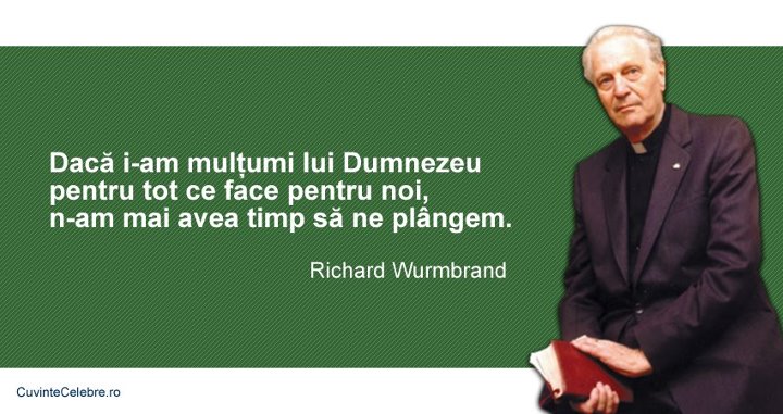 Citate Richard Wurmbrand