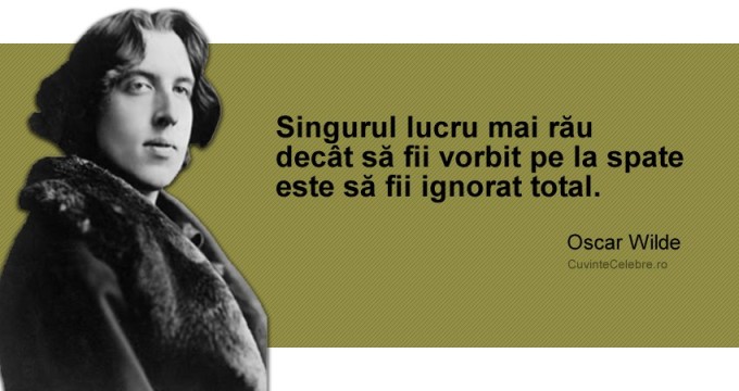 Citate Oscar Wilde