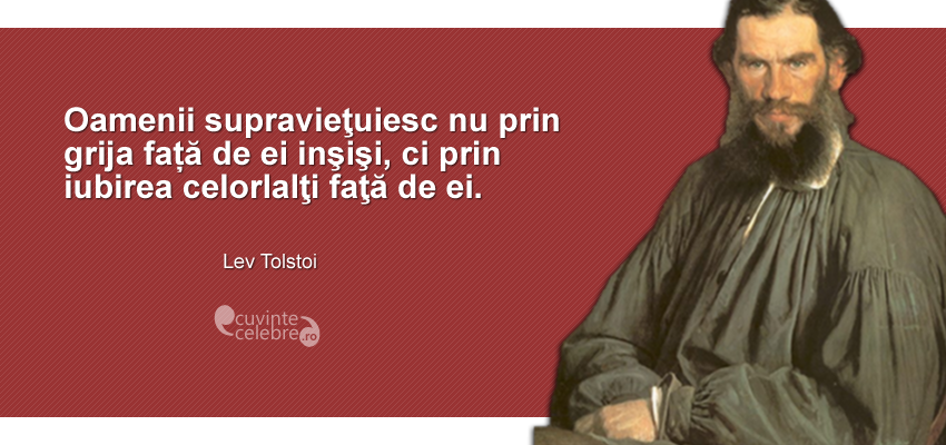 Iubirea e totul,citat de Lev Tolstoi Iubirea e totul,citat de Lev Tolstoi