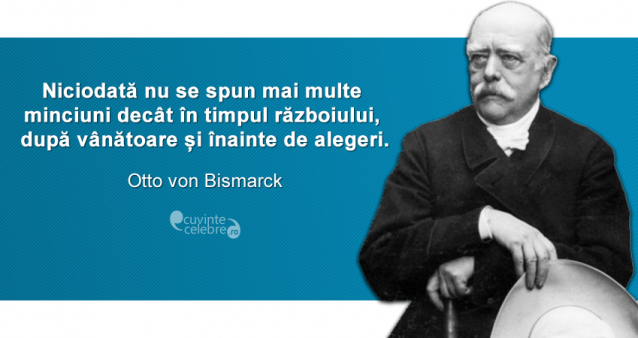 Citat Otto von Bismarck