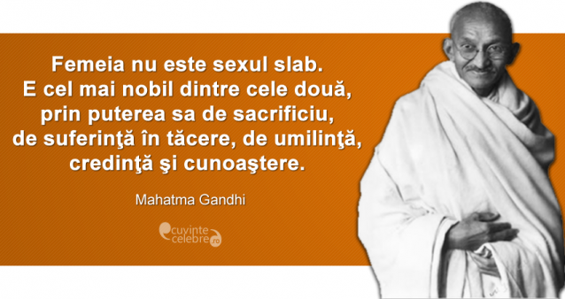 Citat de Mahatma Gandhi