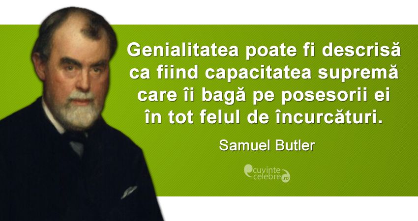 Citat Samuel Butler