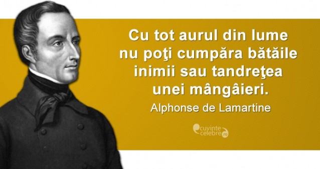 Citat Alphonse de Lamartine