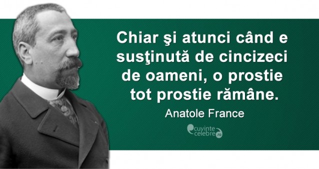 Citat Anatole France