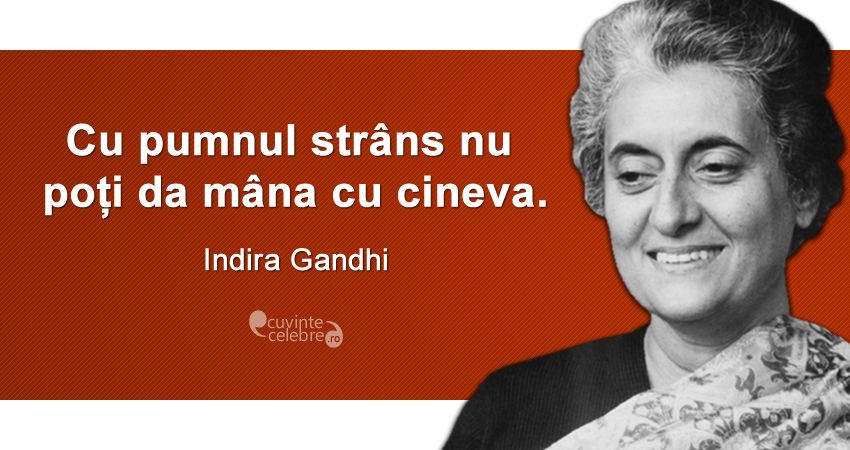 Citat Indira Gandhi
