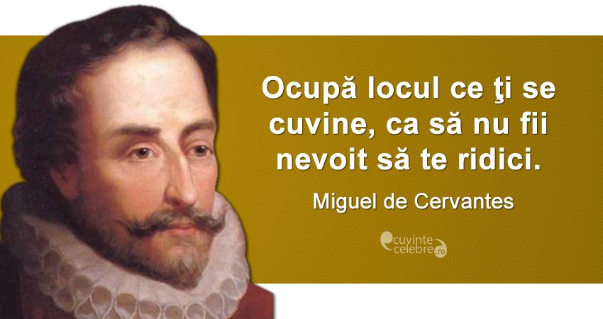 Citat Miguel de Cervantes