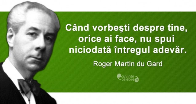 Citat Roger Martin du Gard
