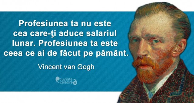 Citat Vincent van Gogh