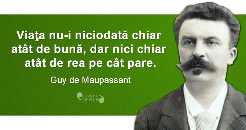 Citat Guy de Maupassant