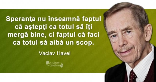 Citat Vaclav Havel