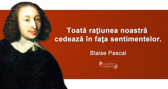 Citat Blaise Pascal